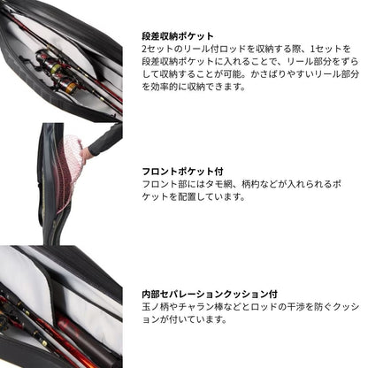 BR-114Y ロッドケース リミテッドプロ スリム リミテッドブラック