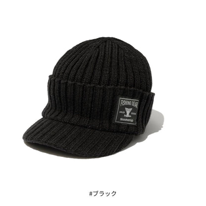 CA-054X つば付きニットキャップ