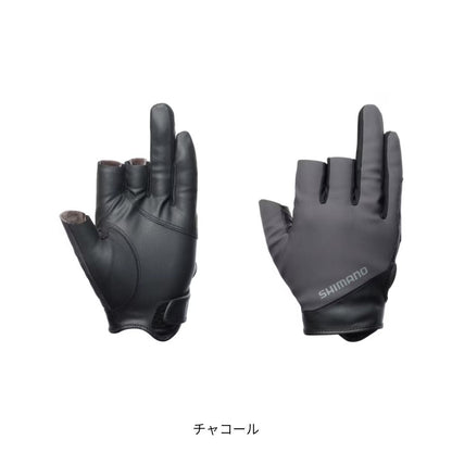 GL-070Y 01 ベーシックウォーム グローブ 3 チャコール