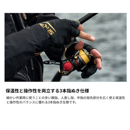 GL-170Y ネクサス ウォーム グローブ 3 レッド