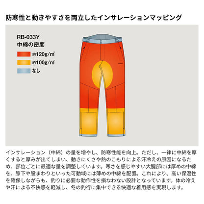 RB-033Y ゴアテックス インサレーション パンツ 05