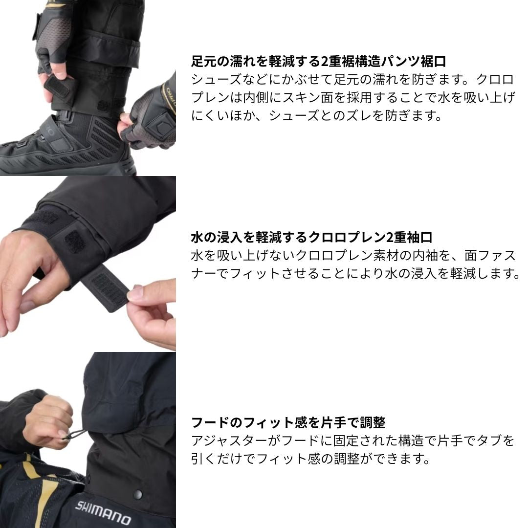 RB-130Y リミテッドプロ ゴアテックス ダウンシステムスーツ リミテッドブラック