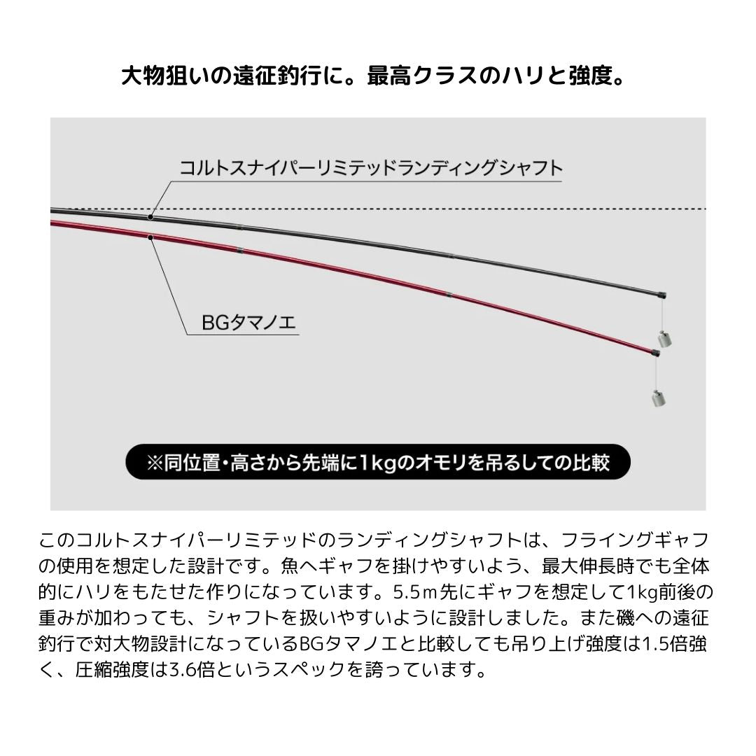 コルトスナイパーリミテッド ランディングシャフト