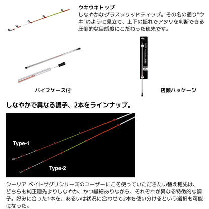 25 シーリア ベイトさぐり 替穂先