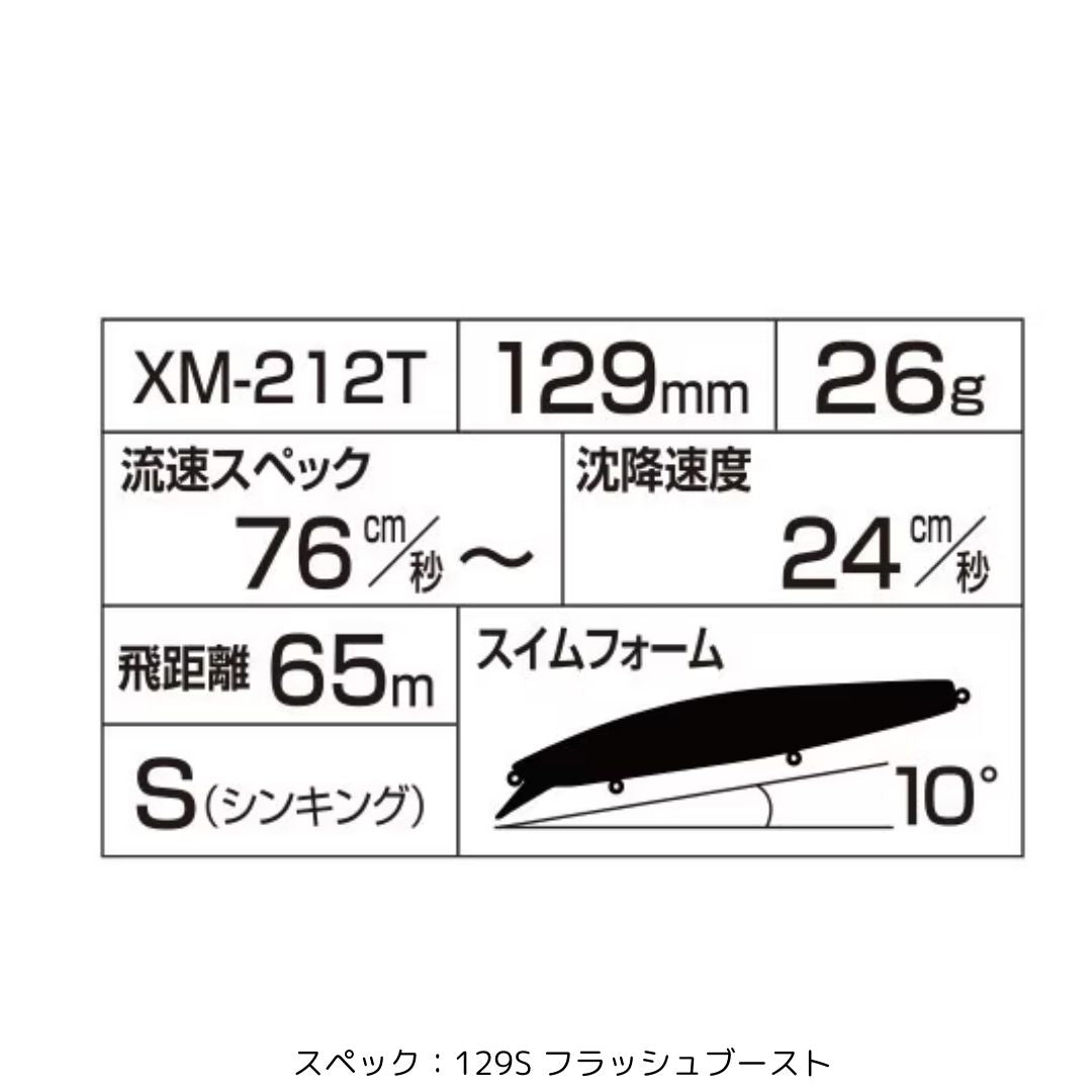 エクスセンス サイレントアサシン 129S フラッシュブースト Fキャンディ