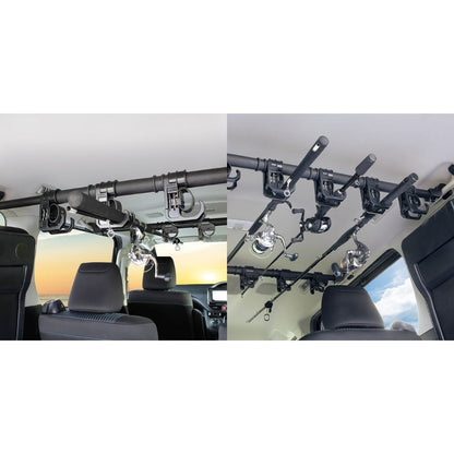 マルチグリップバー用ロッドホルダー フロント/リアセット