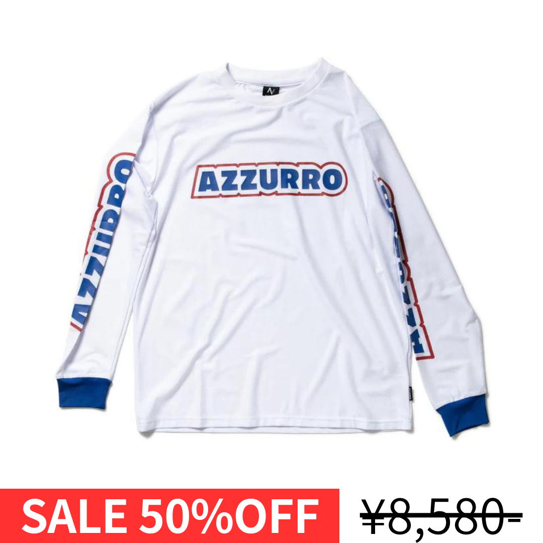 3ロゴプリントロンTEE (Az-23s-T-08)
