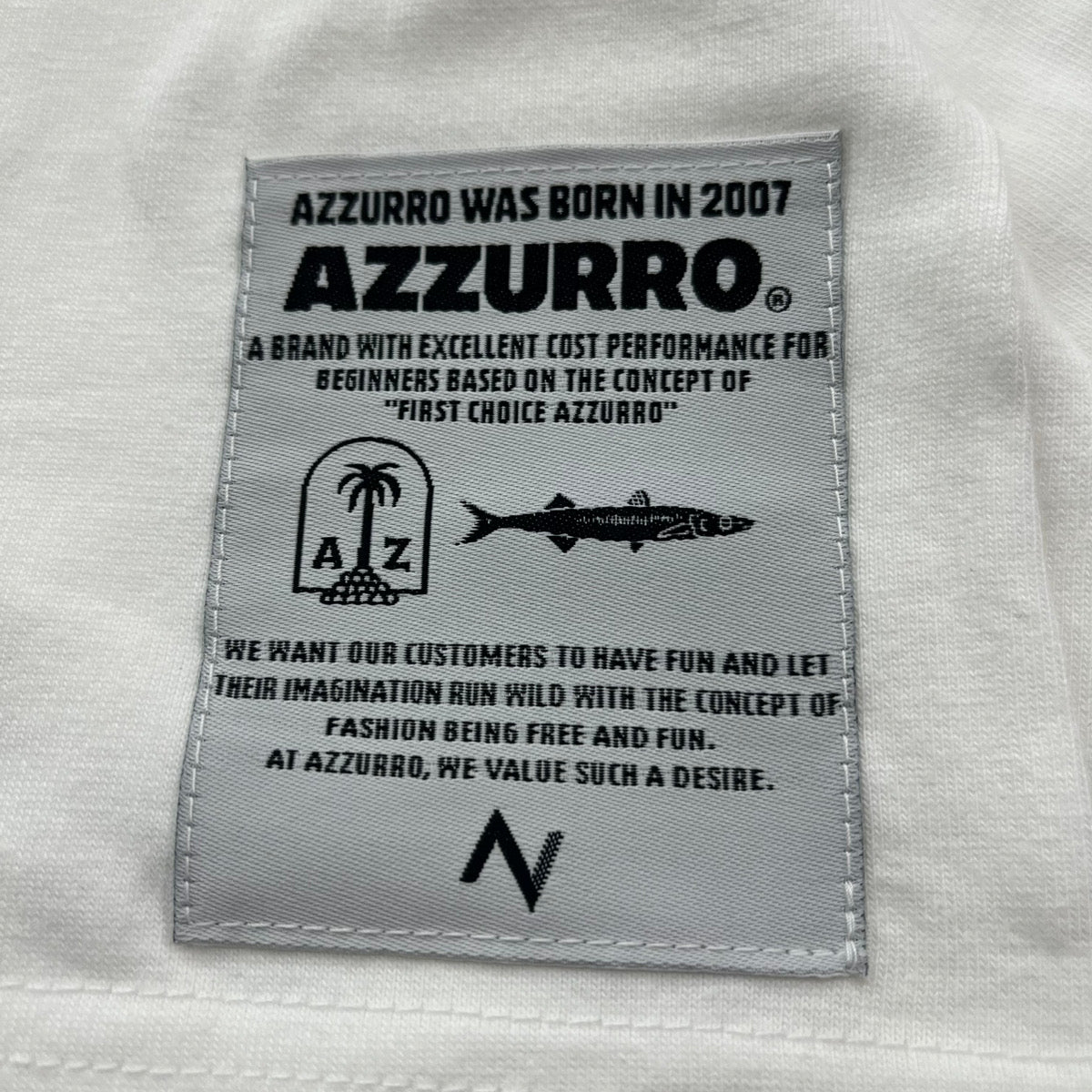 【AZZURRO】釣りキチ三平　Ｌ／Ｓ　ＴＥＥ Az-23f-T-13