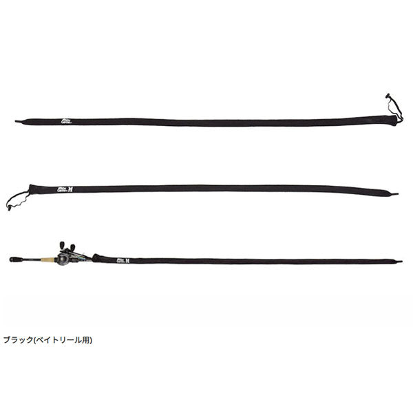 Abu メッシュロッドカバー M ベイトロッド用 ブラック