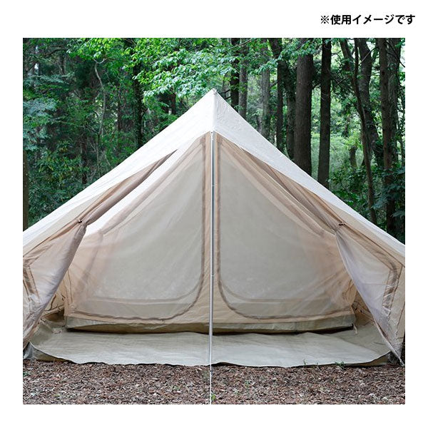 KODIAK CANVAS テント グレー/ベージュ 収納バッグ付き タープ テント