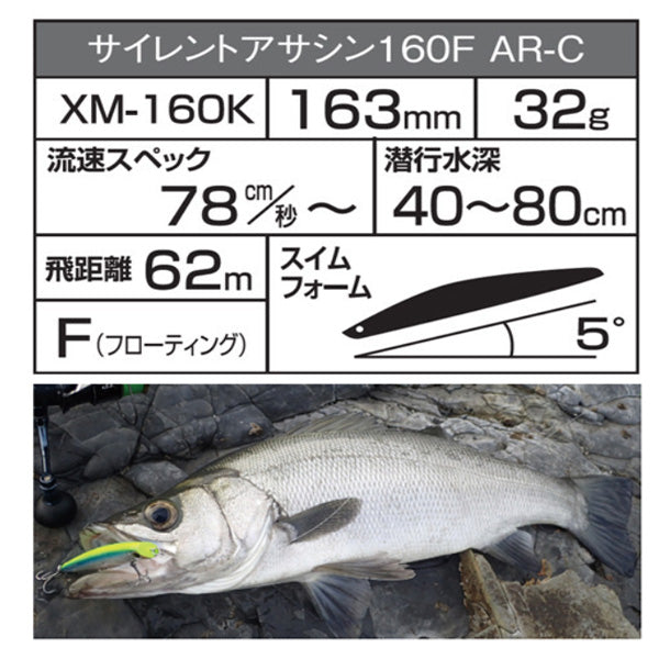 エクスセンス サイレントアサシン 160F AR-C XM-116S