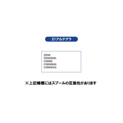 21 アルテグラ 純正スプール組