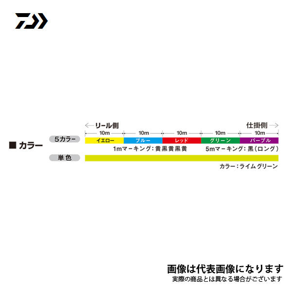 UVF PEデュラセンサーX8＋SI2 ライムグリーン 150m