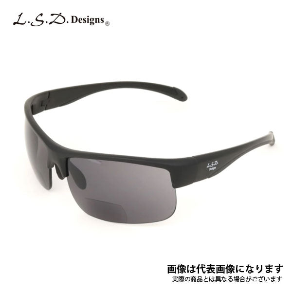 バイフォーカルネオ マットブラック/スモーク +1.5