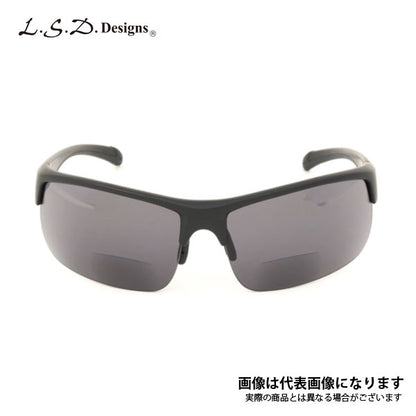 バイフォーカルネオ マットブラック/スモーク +2.0