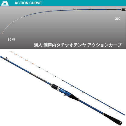 海人 瀬戸内タチウオテンヤ 200 数量限定特価品