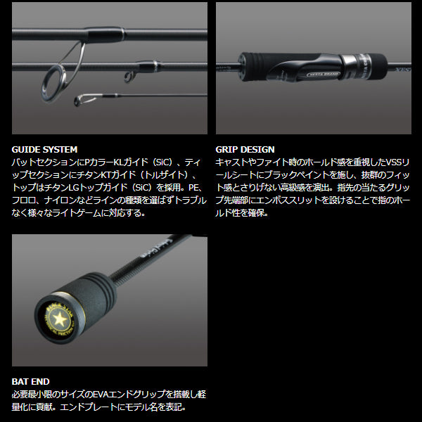 ブラックスター セカンドジェネレーション S69 テクニカルフリクション