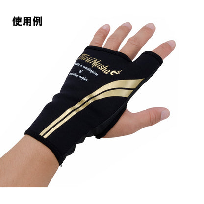 サムホールグローブ ブラック