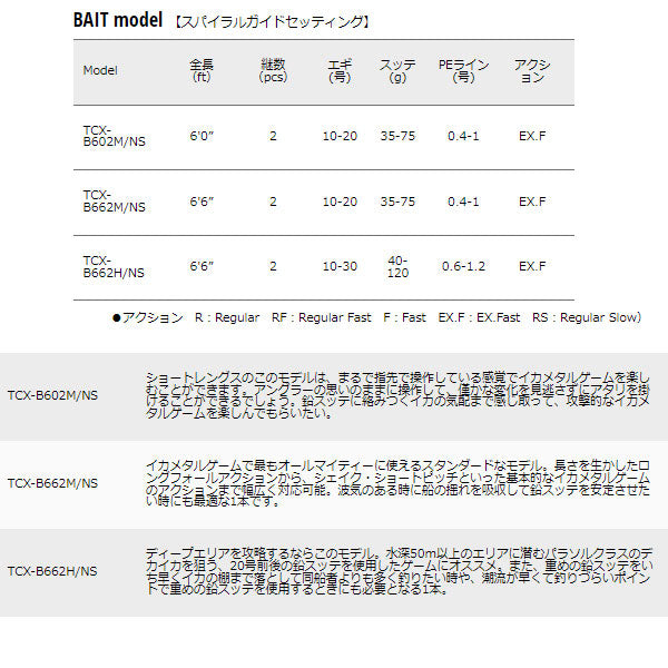 トリプルクロス イカメタル（鉛スッテ） BAIT model　数量限定特価品 （特価のため保証書無し）※一部除く