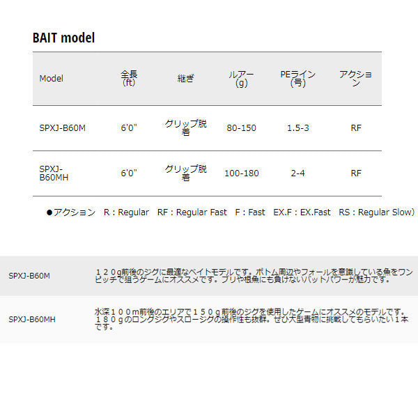 ソルパラ ジギング BAIT model
