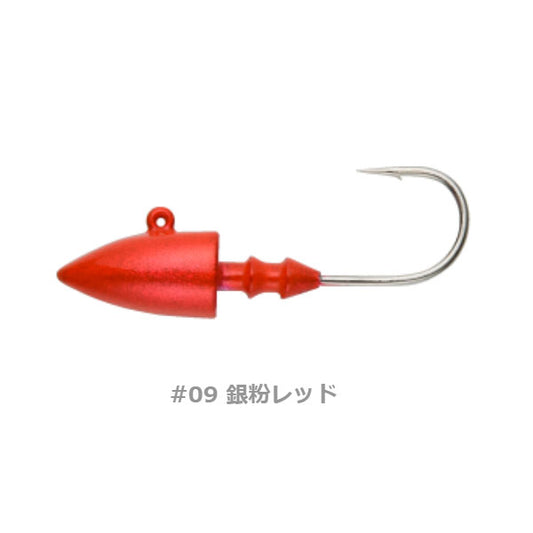 バグリーヘッド 14g #09 銀粉レッド