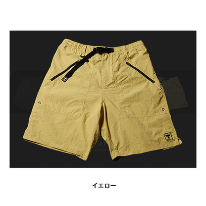 ナイロンハーフパンツ イエロー