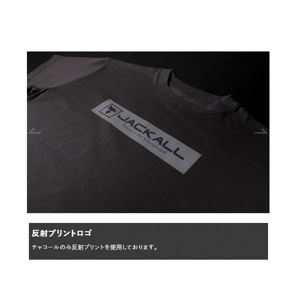 ジャッカル SSボックスロゴティーシャツ チャコール