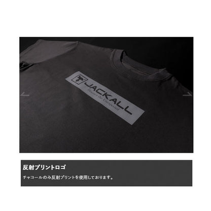 ジャッカル SSボックスロゴティーシャツ チャコール