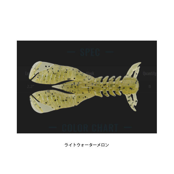 ブリーカー スリットクロー 2.2インチ