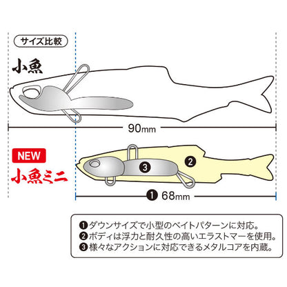 レアリス ノマセ小魚ミニ