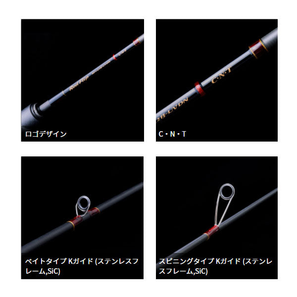 テンリュウ(天龍) 22 レッドフリップ RF642B-L/VDN_6.4FT 大型便A