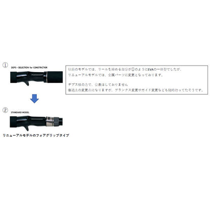 New ヒュージカスタム H2N-64R 2022年フォアグリップ一新モデル