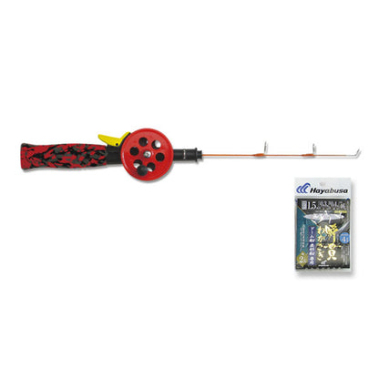 イージーワカサギセット 並継39/レッドカモ