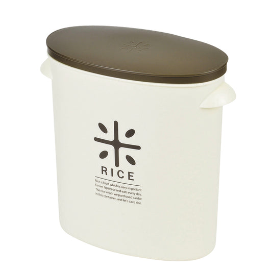 RICE お米袋のままストック5㎏用(ブラウン) HB-2168