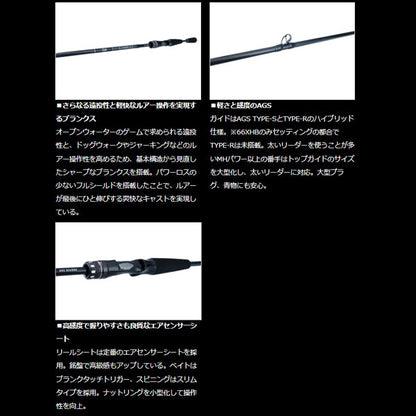 ラブラックス AGS ボートシーバス 64MS