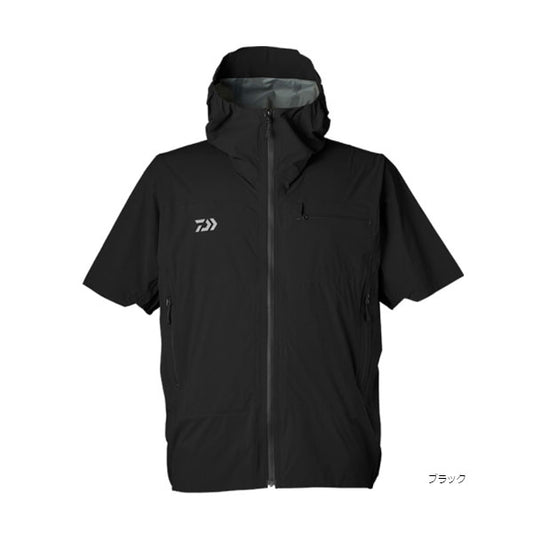 レインマックス　ハーフスリーブレインジャケット DR-2322J ブラック
