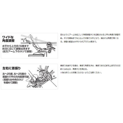 ライトホルダーメタルα 90CH