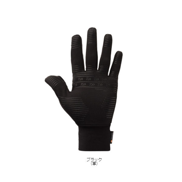 抗菌インナーグローブ 2本カット DG-9522W ブラック