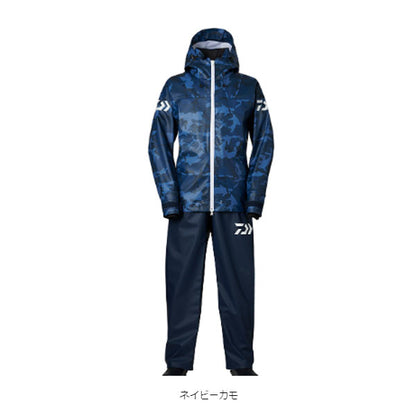 PUオーシャンライトレインスーツ DR-6023 ネイビーカモ