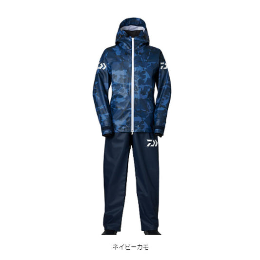 PUオーシャンライトレインスーツ DR-6023 ネイビーカモ