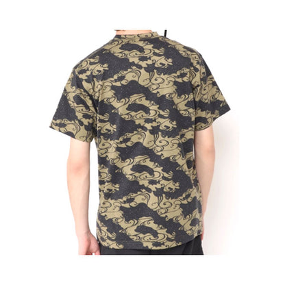 ハッカーズビーチショートスリーブクルー PM7993 397Stone Green Camo