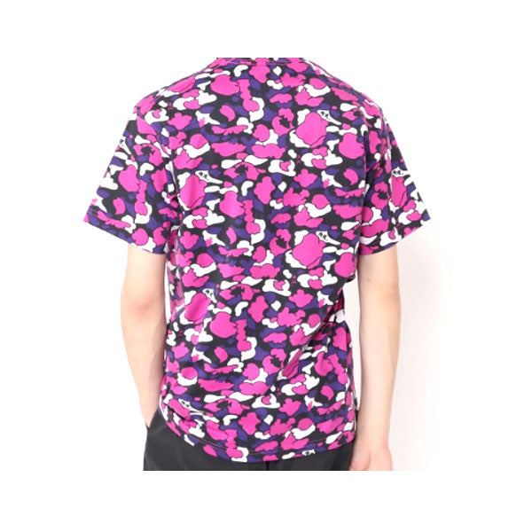 ハッカーズビーチショートスリーブクルー PM7993 650Groovy Pink Camo