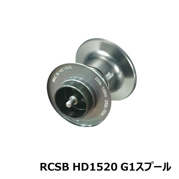 RCSベイトキャスティング HDスプール HD1520 G1スプール ガンメタ [SLP-WORKS]