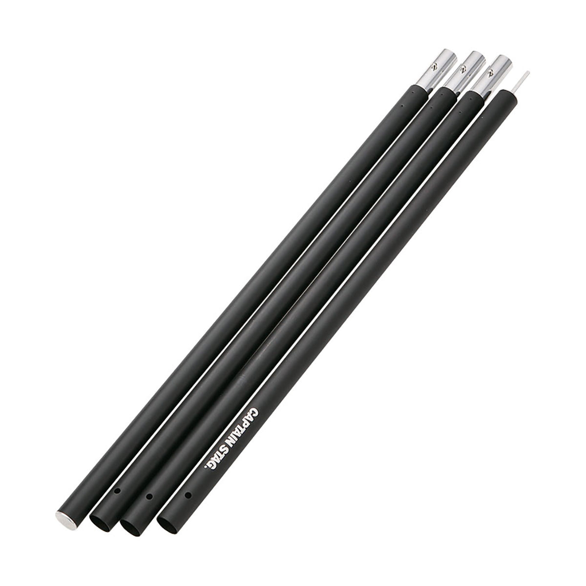 アルミジョイントポールφ28x2800（4本つなぎ）BK UA-4511