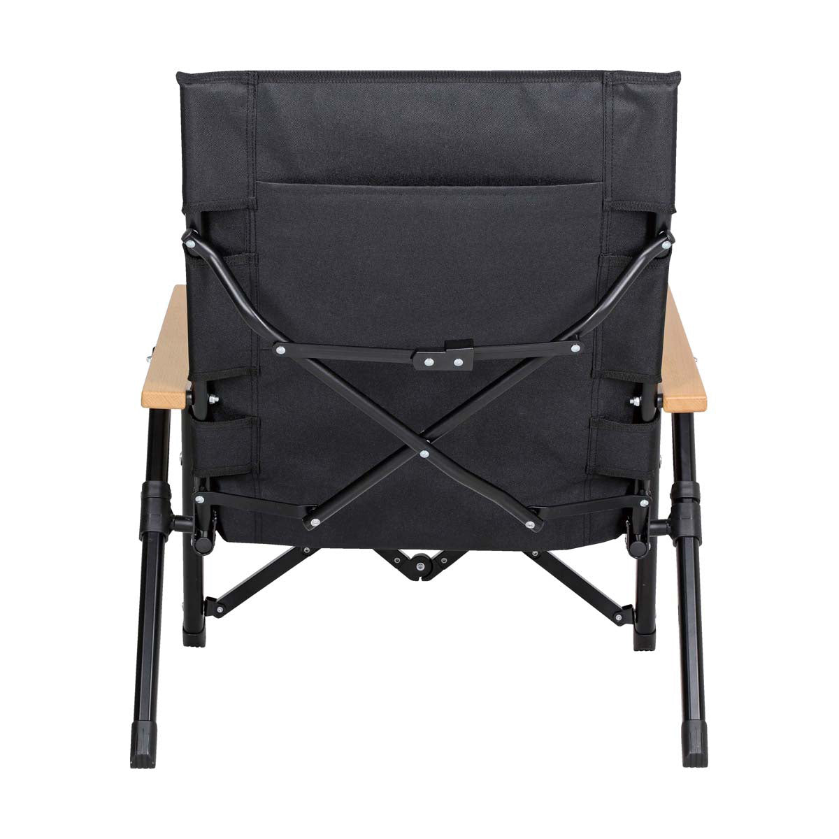CAPTAIN STAG CS ブラックレーベルロースタイルチェア CSブラックラベル ロースタイルコンフォートチェア
