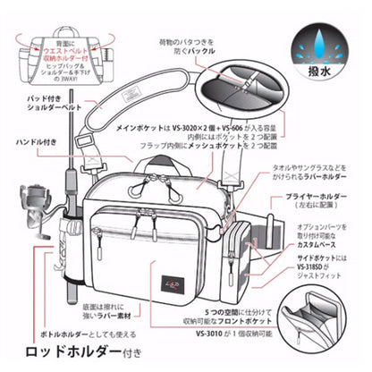 ヒップバッグチューンドネオ カモフラ