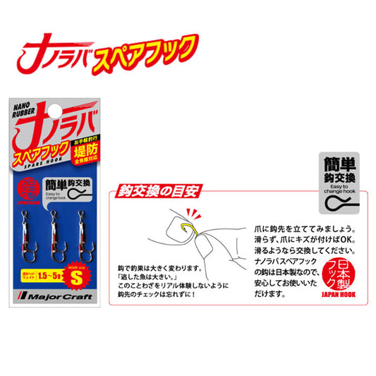 ナノラバ スペアフック