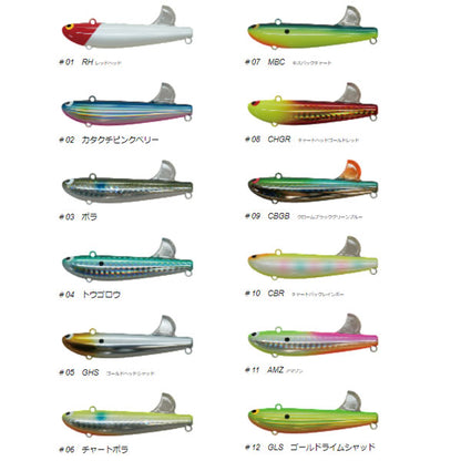 ポジドライブガレージ フィンバックミノー75S