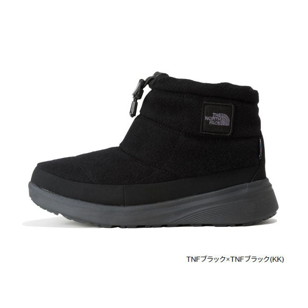 ヌプシ ブーティ ウォータープルーフ ロゴ ショート（レディース） NFW52280 KKTNFブラック×TNFブラック