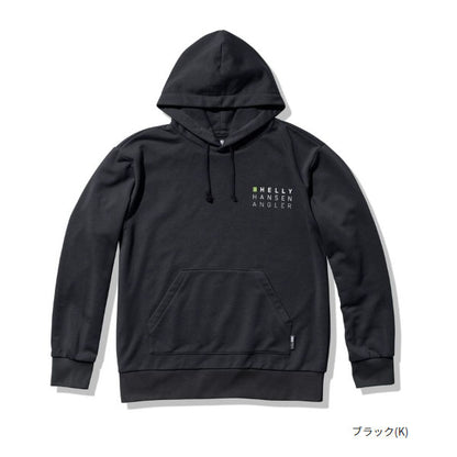 HHアングラースウェットパーカー（メンズ） HG32305 K ブラック